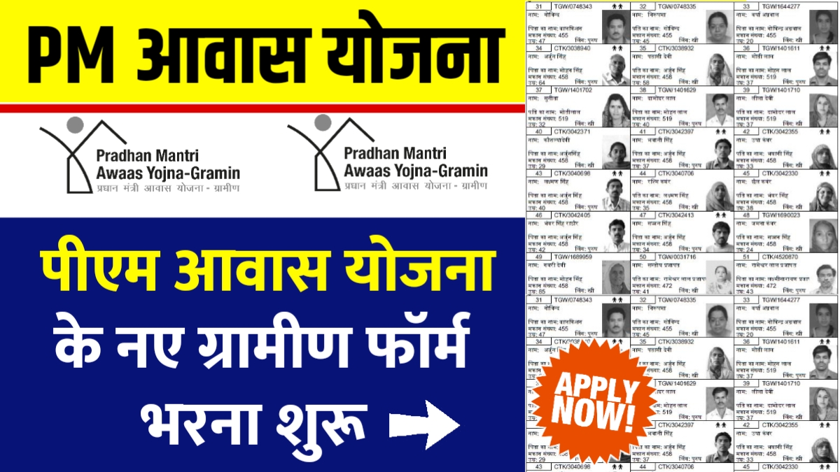PM Awas Yojana Gramin Survey
